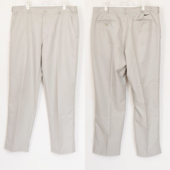 Nike Other - Nike Golf Dri-fit Beige PantsTrousers 36x32 EUC